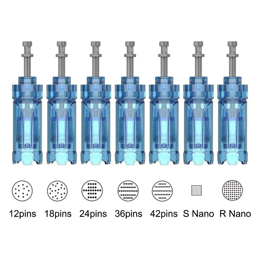 Dr. Pen-M8S a8s a9 bayonetカートリッジ、アンチバックフローデザイン、3D nobayonet、dremaペン用作業、12ピン、18ピン、24ピン、36ピン、42ピン