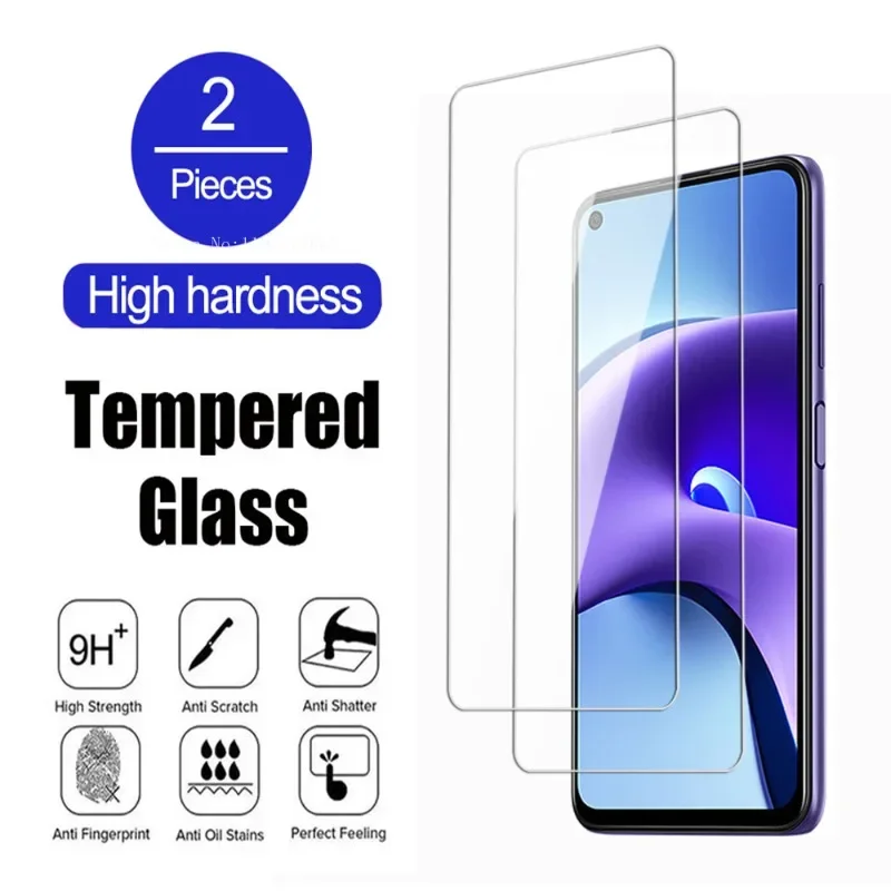 2 uds vidrio templado para Xiaomi Redmi Note 13 12 11 10 9 8 Pro 11S 12S 13R Protector de pantalla para Redmi 13C 12 10A 9C 8A película de vidrio