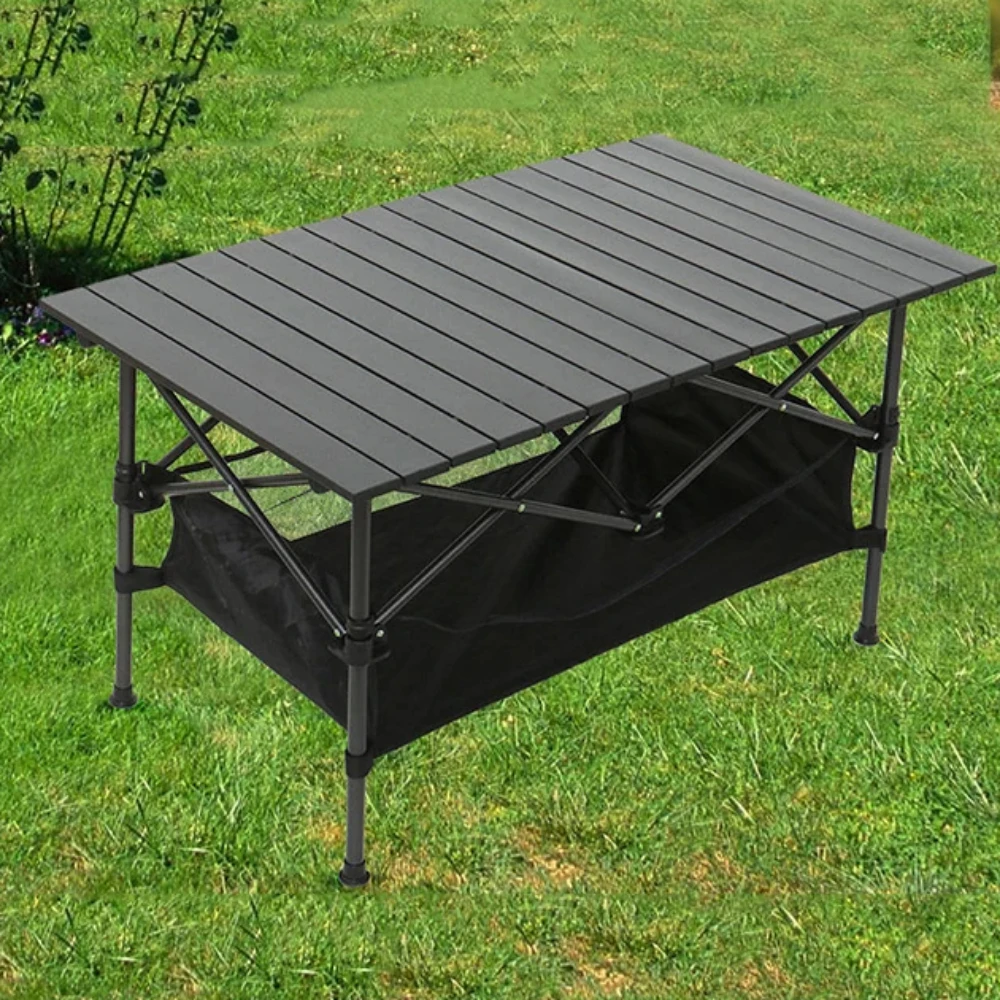 Outdoor klappbarer langer Tisch Tourist tragbare Lagerung Eier brötchen Tisch Camping Schreibtisch Grill einfach zu installieren Picknick Outdoor-Tische