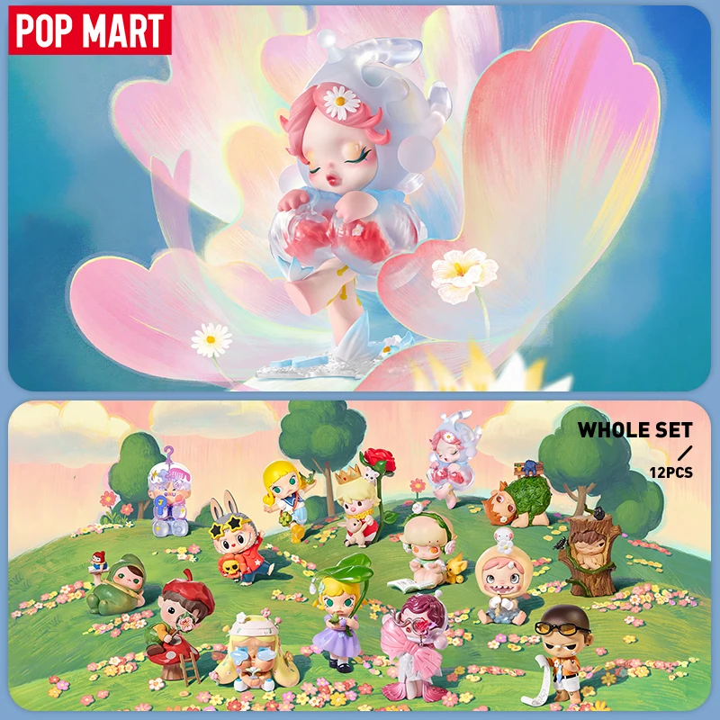POP MART Hand in Hand Series Figuren 1PC/12PCS POPMART Blind Box Figuur