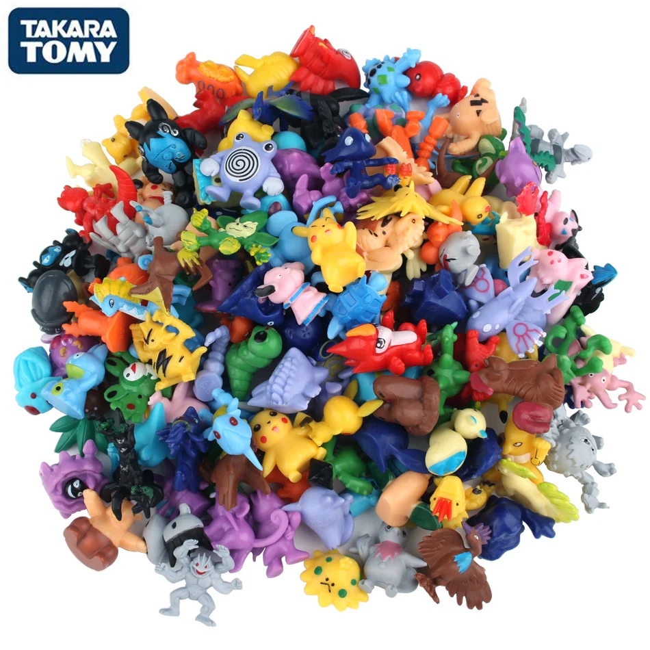 24 ชิ้น/เซ็ต Pokemon Action Figure 2-3 ซม.ไม่ซ้ํา Mini Figures ของเล่น Pikachu อะนิเมะเด็กเก็บตุ๊กตาของขวัญวันเกิด