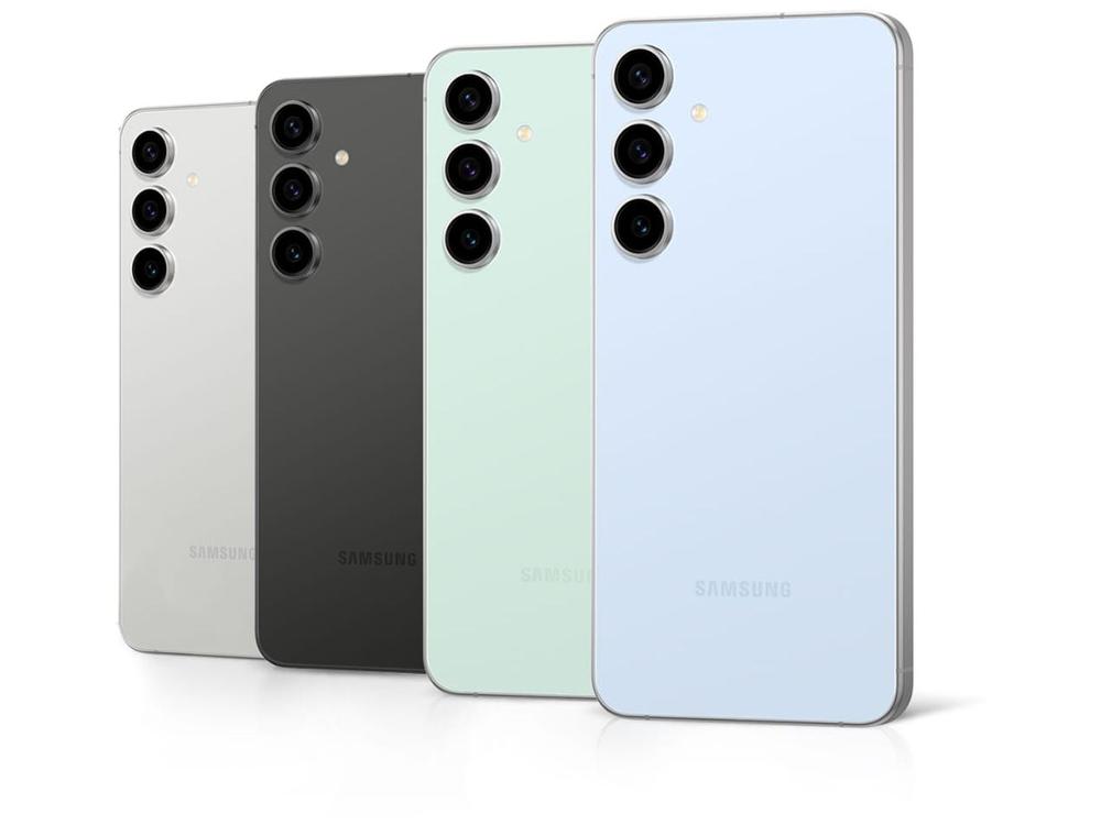 Smartphone Samsung Galaxy S24 FE 128GB Cinza 5G 8GB RAM 6,7" Câm. Tripla + Selfie 10MP