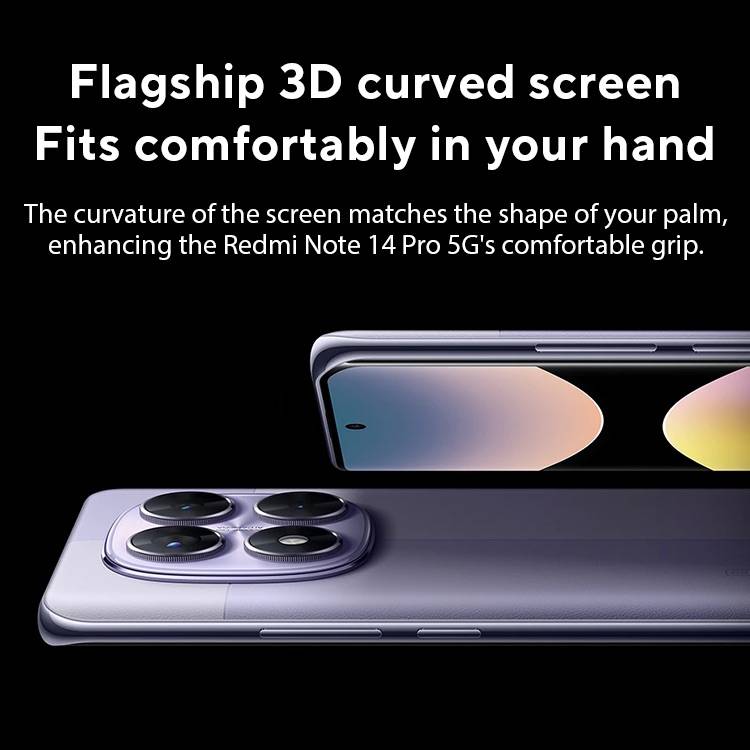 Anteprima mondiale Redmi Note 14 Pro 5G Versione globale Smartphone Dimensity 7300-Ultra NFC 200MP Fotocamera 1.5K 120Hz Display AMOLED
