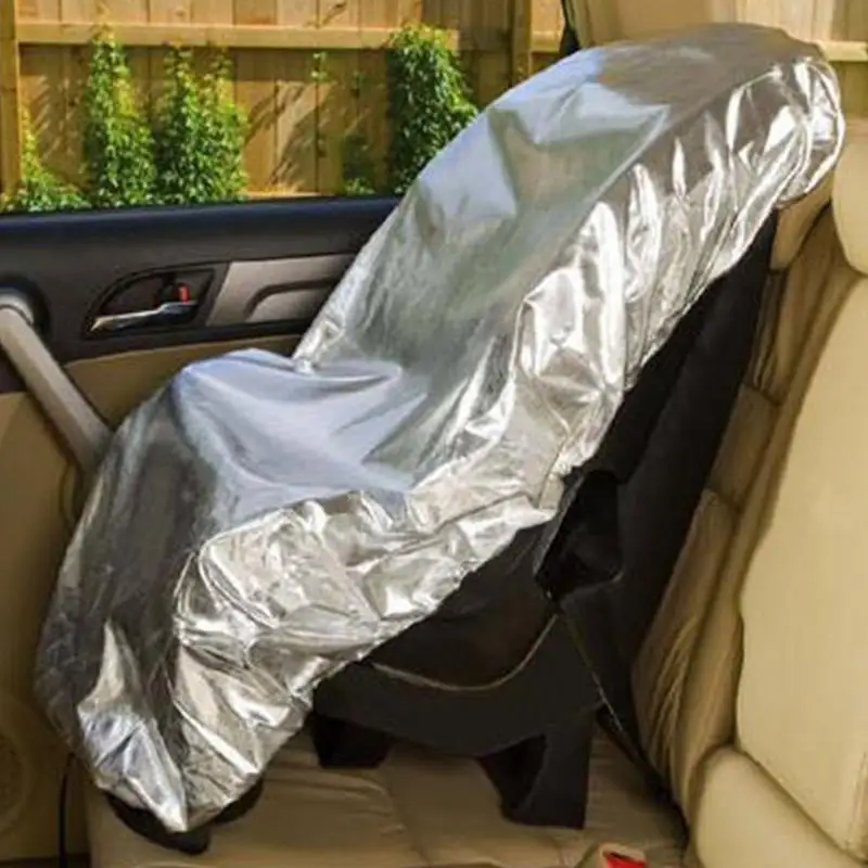 Sombra de asiento de coche para niños y bebés, Protector térmico portátil, parasol elástico, Protector térmico