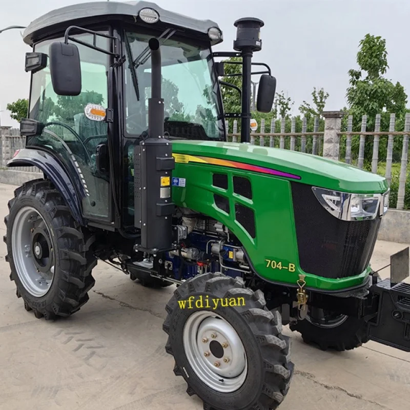 Дешевые: 4x4 180 л.с. AC Салонные сельскохозяйственные тракторы 4-колесный тягач с дизельным двигателем Trator