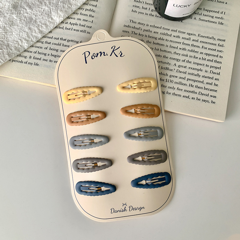 10 ชิ้น/เซ็ตคลิปผมที่มีสีสันสําหรับเด็กทารก Glitter โลหะ Hairpin BB คลิป Hairpin Headwear เด็กทารก Hairclip อุปกรณ์เสริม