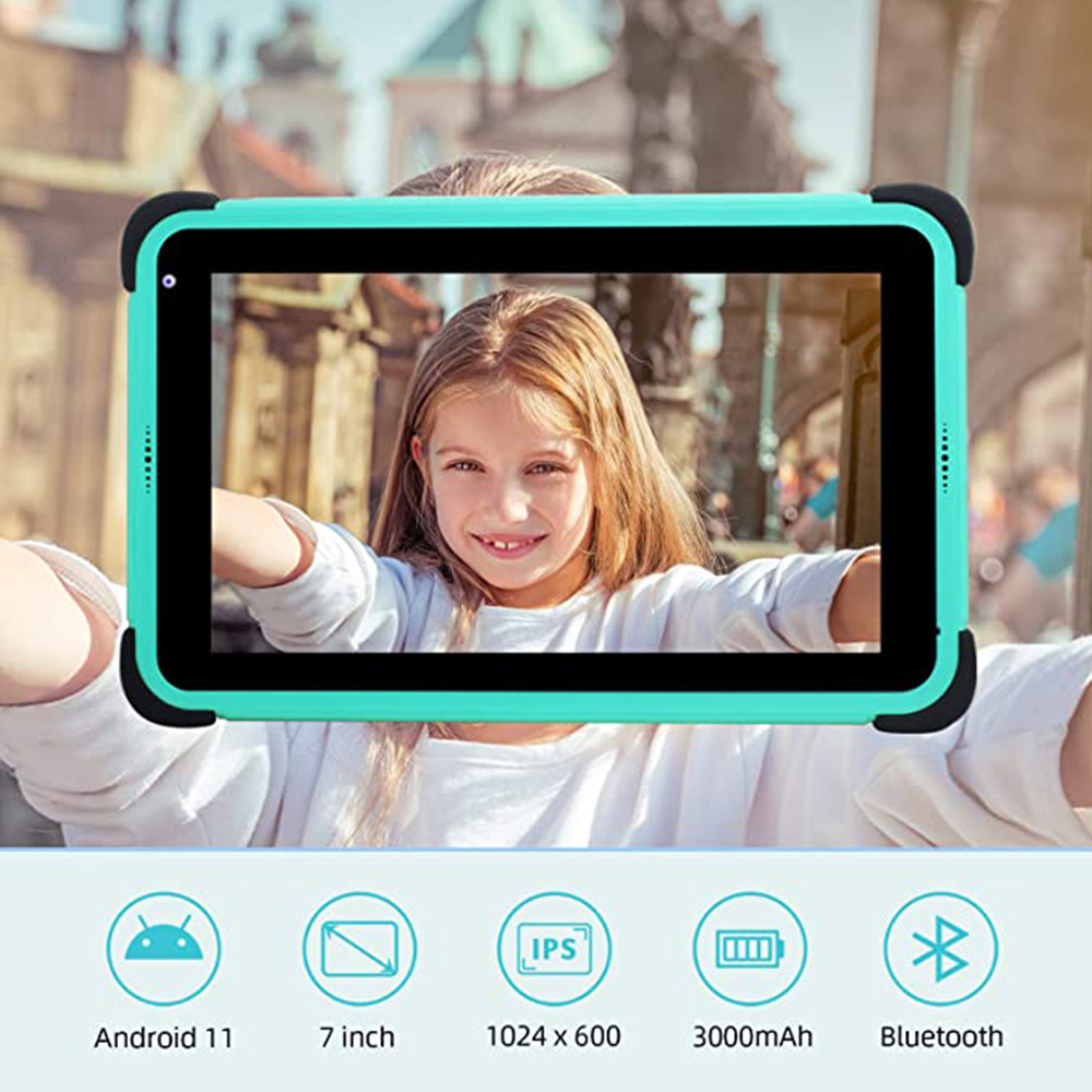 Usado 8 Polegada crianças tablet android 1280x800 ips crianças tablet para aprender 2gb 32gb quad core 4500mah wifi usado tablet