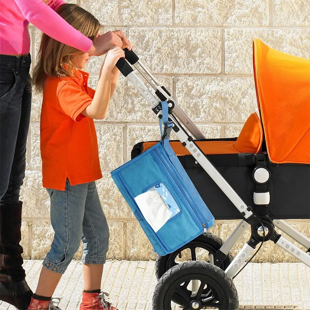 Almofada portátil para troca de fraldas, almofada portátil para troca de fraldas com bolsos, kit de estação para troca de fraldas de viagem à prova d'água, presentes para bebês