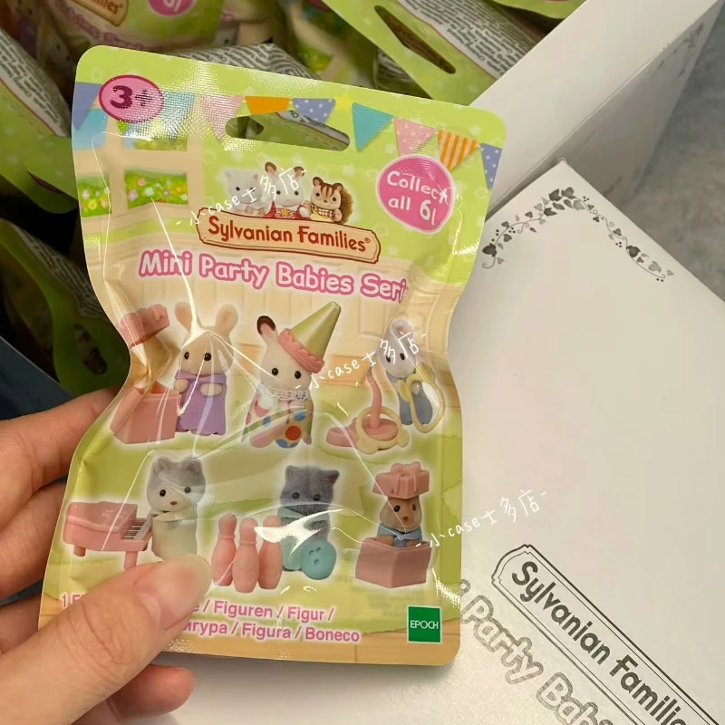 シルバニアファミリーおもちゃ女の子のおもちゃキッチンミニベビーパーティーブラインドバッグ人形女の子のためのミニチュア食品子供のキッチン Ternuries
