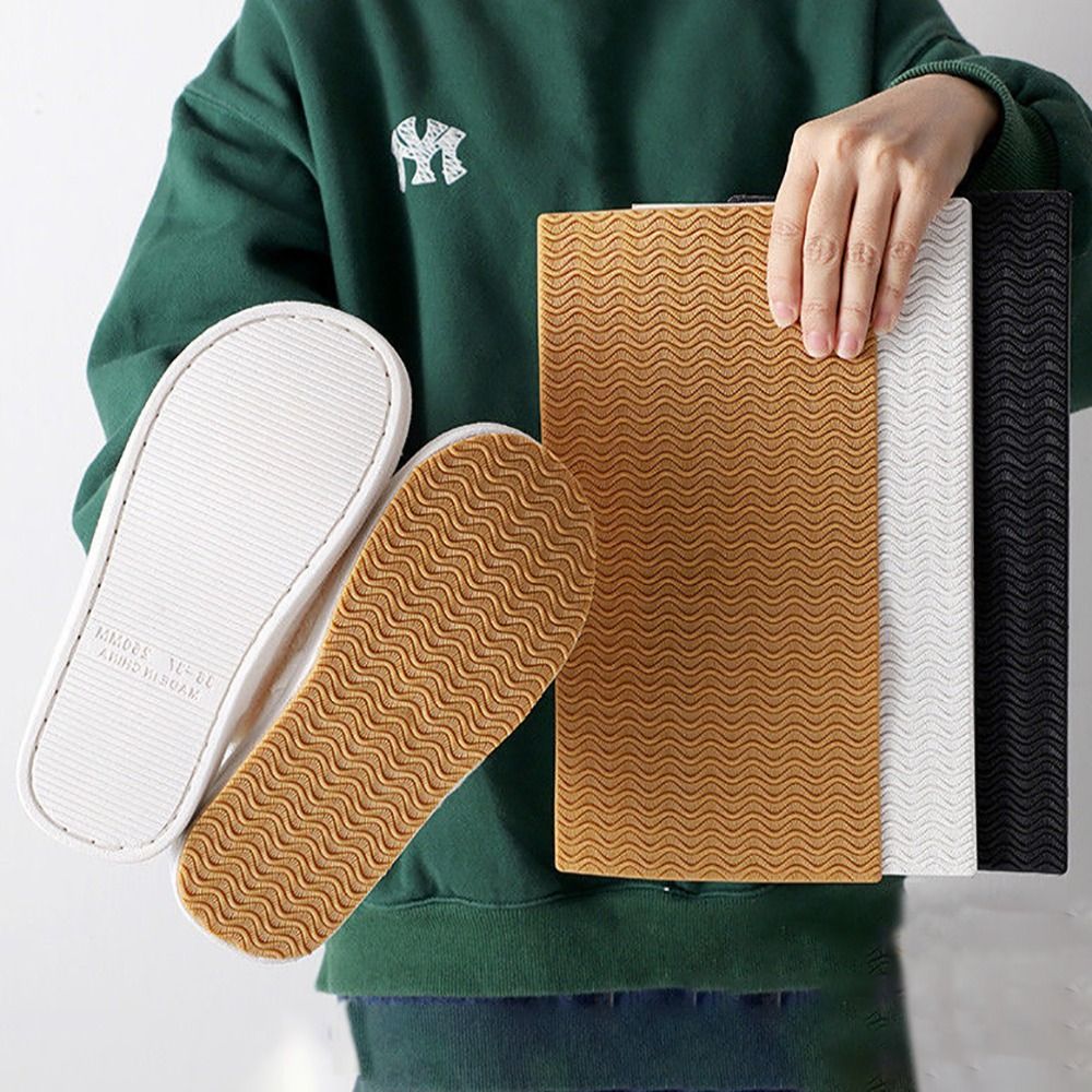 Suelas de zapatos de alta calidad, pegatinas antideslizantes, almohadillas antideslizantes resistentes al desgaste para pies, suela autoadhesiva absorbente de golpes