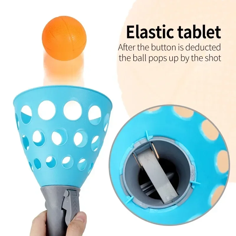 Puzzle per bambini Lancio della palla catapulta Interazione genitore-figlio Divertimento catapulta elastica Ragazzo e ragazza Doppio giocattoli sportivi Regalo