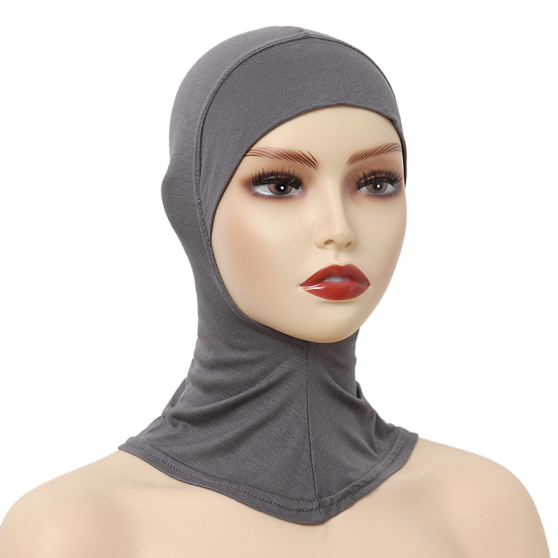 Ramadan muçulmano feminino hijab boné véu turbante moda islam gorro interno soild camisa underscaf bonés chapéu senhoras lenço
