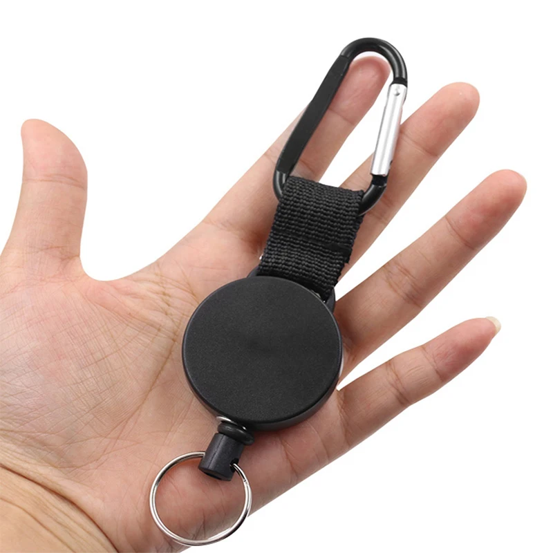 1/2 pçs retrátil cb rádio microfone cabide plataforma de carro retrátil tether resistente para baofeng wouxun