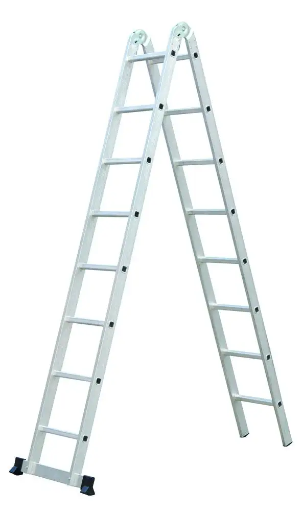 AP-208 Aluminium Folding Easy Stairs Adjustable Step Ladder