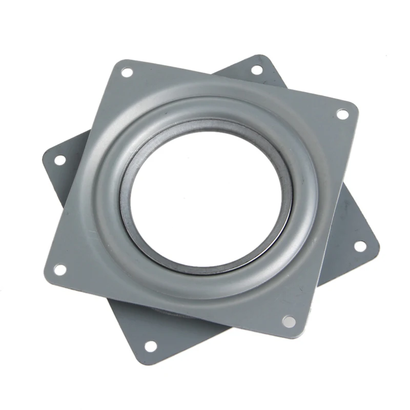 2025 New Square Bearing Swivel Plate Lazy Susan Turntable 3"/4"/6" TV Rack Desk Tool
