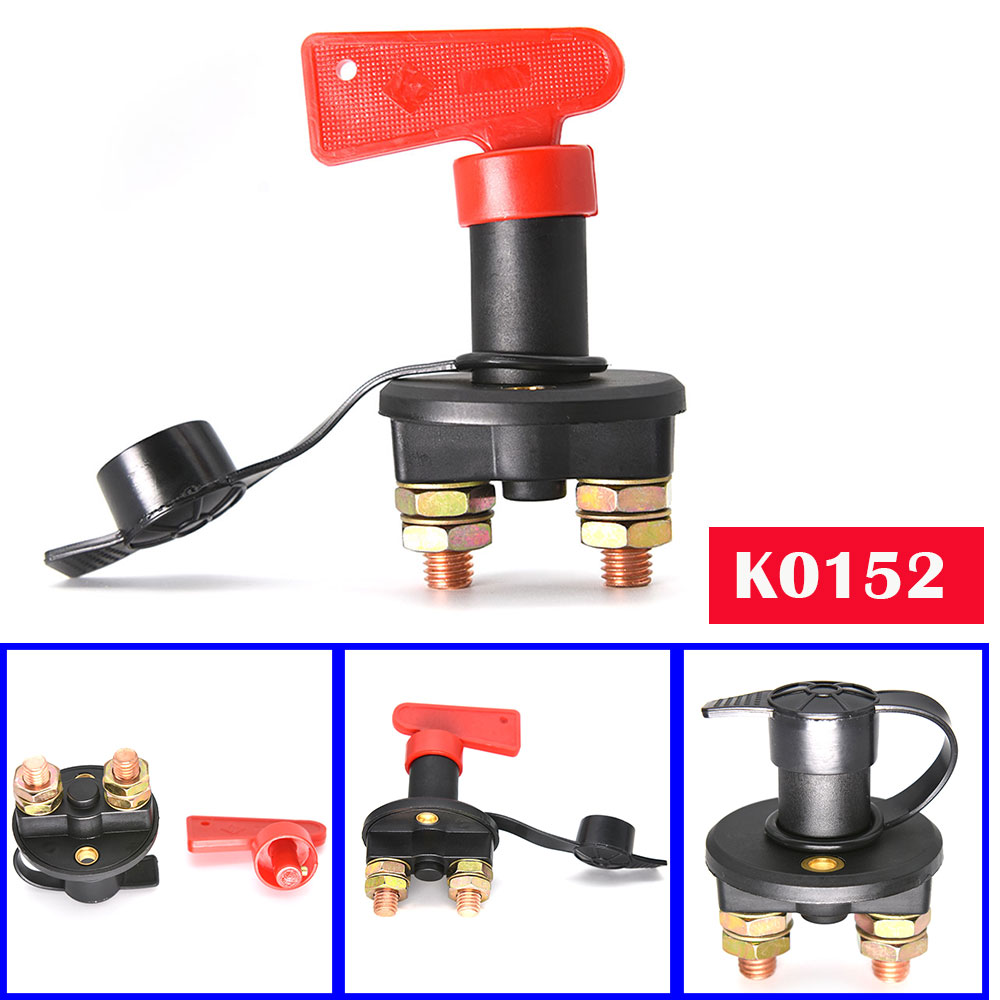 300A 12V-32V Auto Car Rotary Power Switch Vehicle Modify Isolator Disconnector Truck Boat Cut Off Battery Main Kill Switch