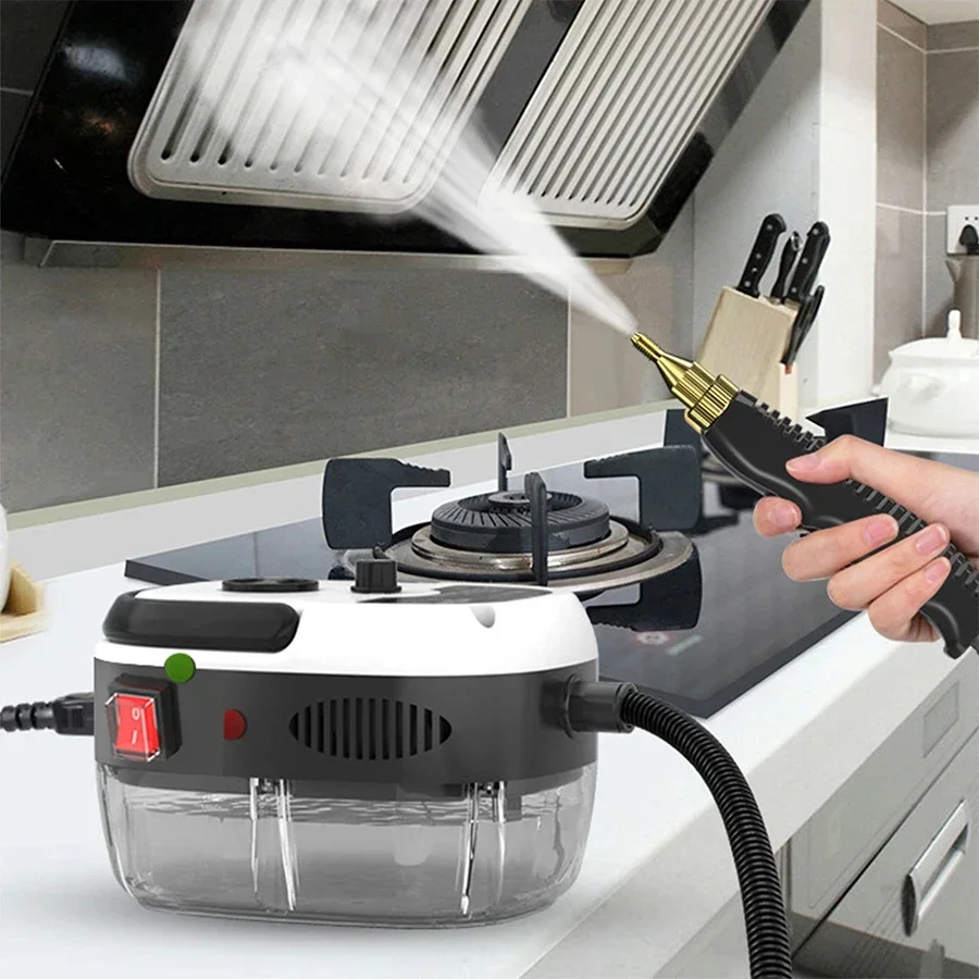 Limpiador a vapor de 1500W, electrodomésticos de 220V, lavadora por chorro de alta temperatura, Campana Extractora para cocina, aire acondicionado, máquina de limpieza de coche