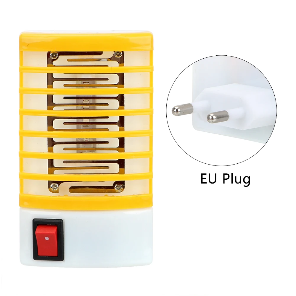 Mosquito Killer Lamps Novelty Lighting Electric Mosquito Fly Bug Insect Trap Killer US/EU Plug LED Socket