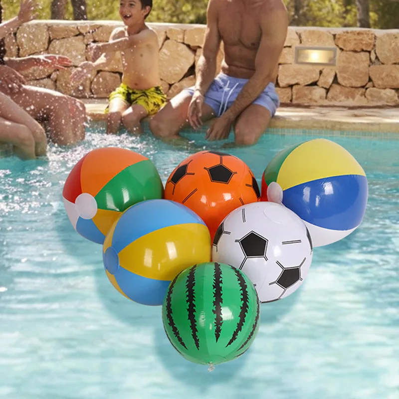 6 รูปแบบเด็ก Inflatable น้ําเกมลูกบอลชายหาดสระว่ายน้ําของเล่นฤดูร้อนสนุกกลางแจ้งเล่นบอลลูนน้ํา PROP สําหรับของขวัญเด็ก