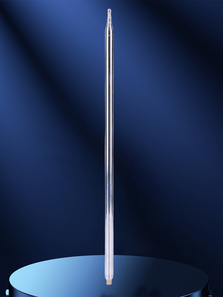 Antena telescópica de acero inoxidable de 5,6 M, látigos, antena de Radio telescópica de rosca M10 para Radio HF V, antena GP, antena Yagi