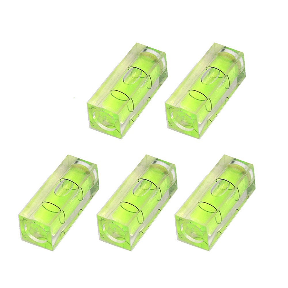 5/10pcs MINI Spirit Square Bubble Level เครื่องวัดมุมระดับความแม่นยํากระบอกระดับแนวนอนลูกปัดเครื่องมือวัดระดับ