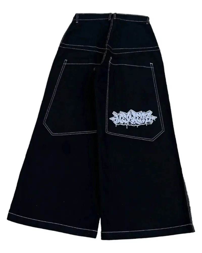 Y2K Baggy Jeans mężczyźni Harajuku 2000s vintage Haftowane wysokiej jakości dżinsy nowe Hip Hop streetwear mężczyźni kobiety Casual dżinsy z szerokimi nogawkami