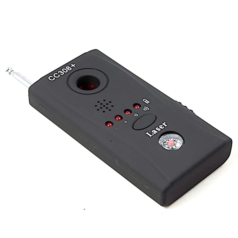 Détecteur de caméra cachée Portable CC308, Mini détecteur GPS GSM de Signal sans fil, dispositif anti-espion