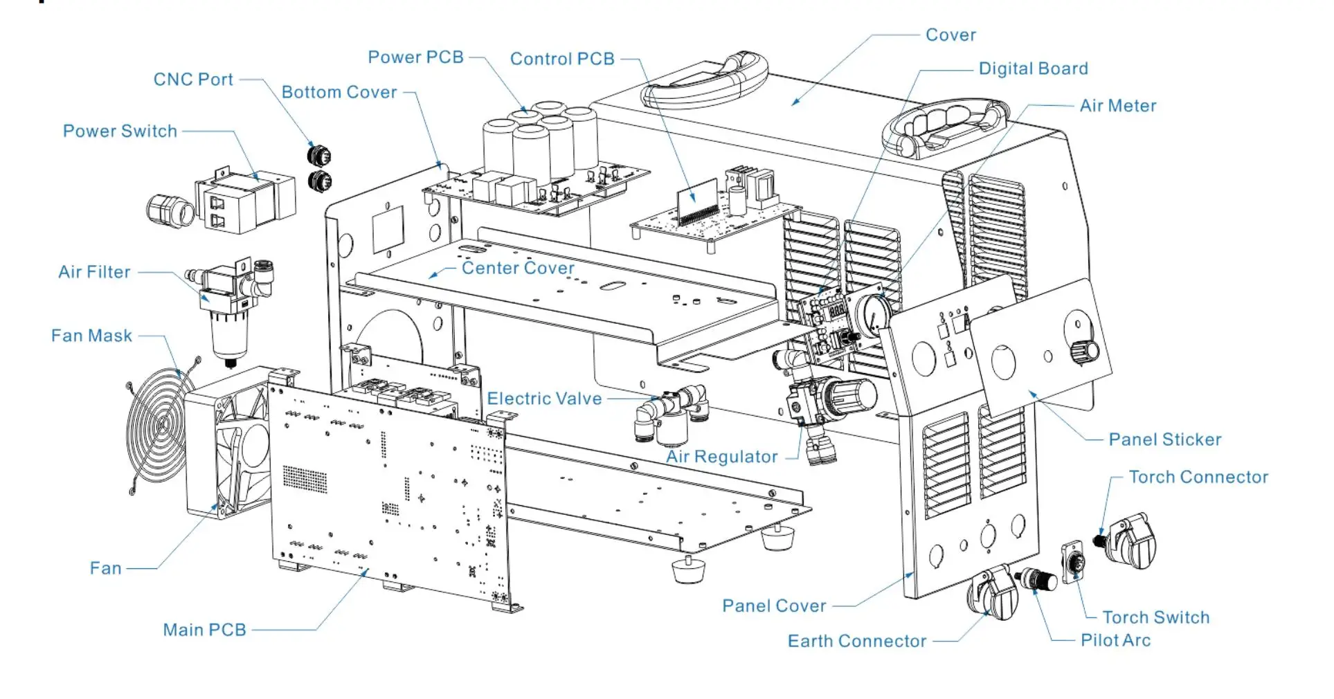 Parts And Accessories For Maintenceance Only