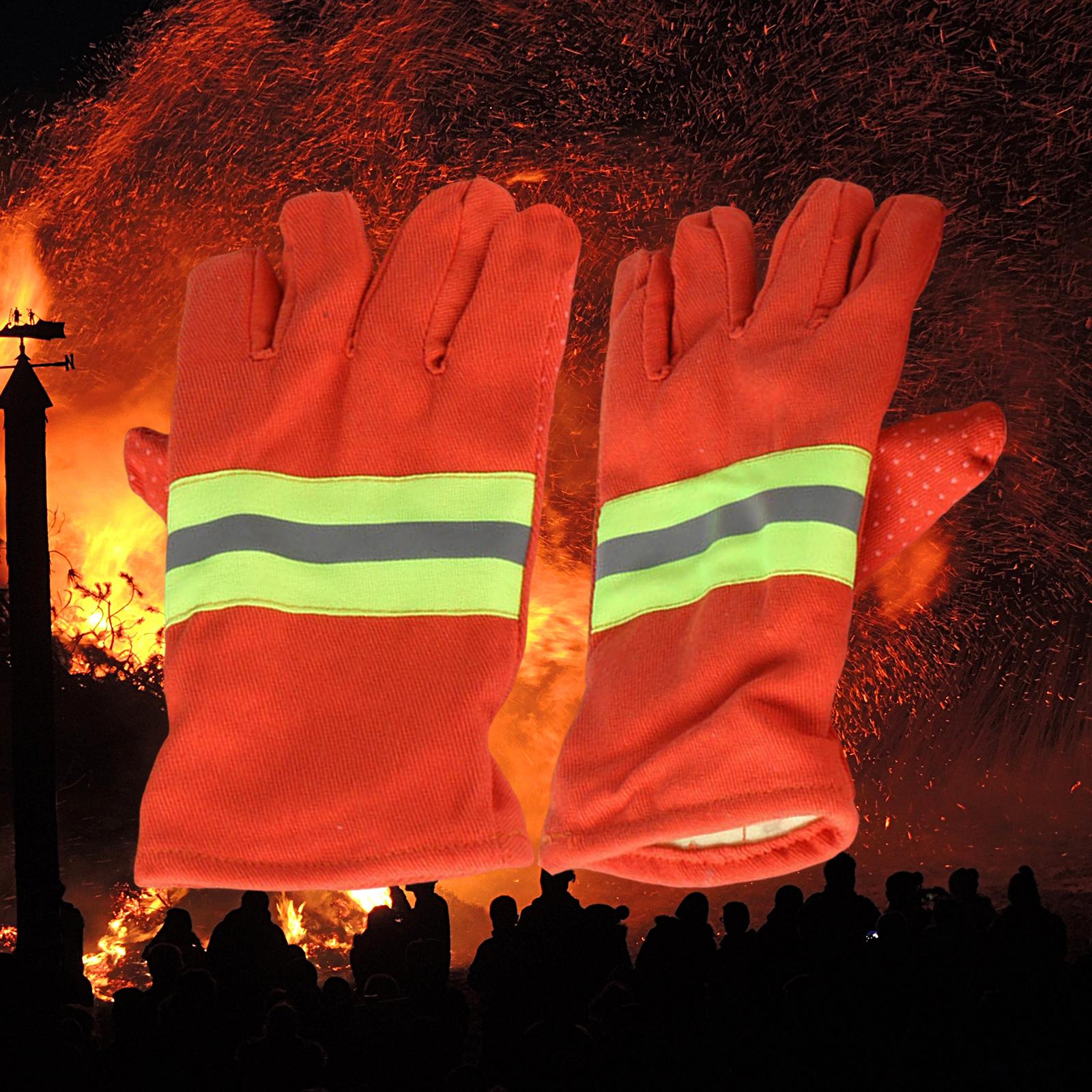 2 Pieces Firefighting Gloves Water Hand Protection for Men And Women