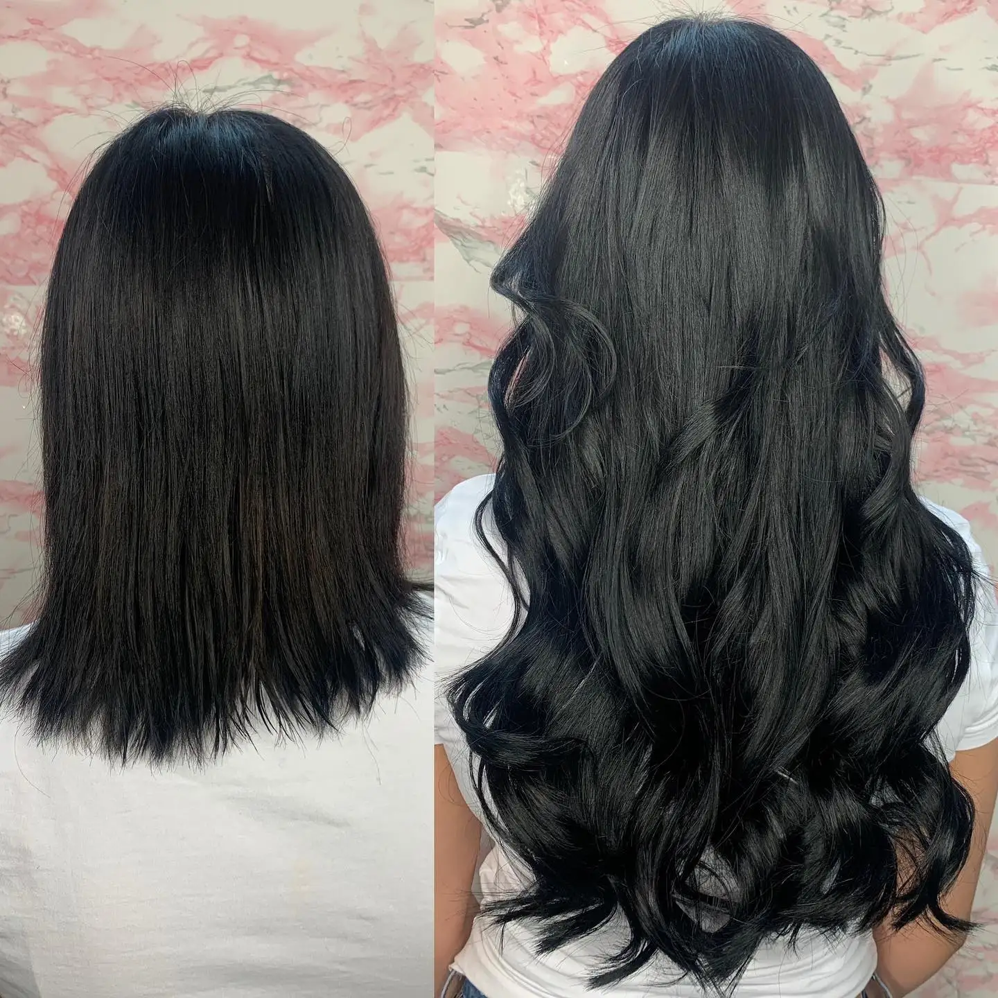 Bande droite dans les Extensions de cheveux bande de trame de peau dans les Extensions de cheveux 20 pièces 50 g/paquet adhésif Invisible 100% vrais cheveux humains femmes