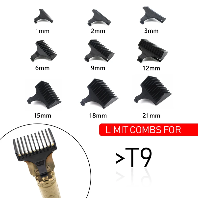 Suitable for T9 Universal Guards Hairdresser Hair Cutting Guide Professional Hair Trimmer Limit Comb Barber Accesories
