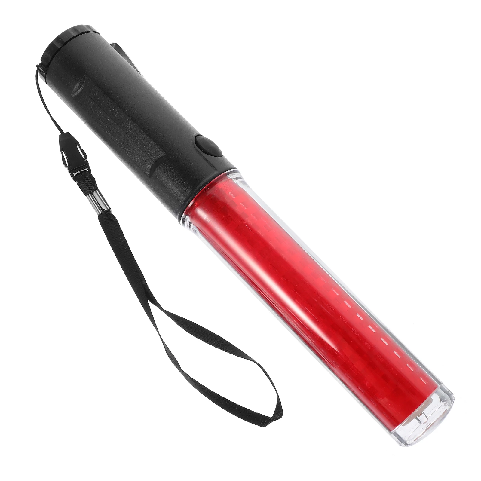 LED Warning Light 26cm Red Traffic Glow Stick for Concert Party Reusable Luminous Evacuation Signal Lamp