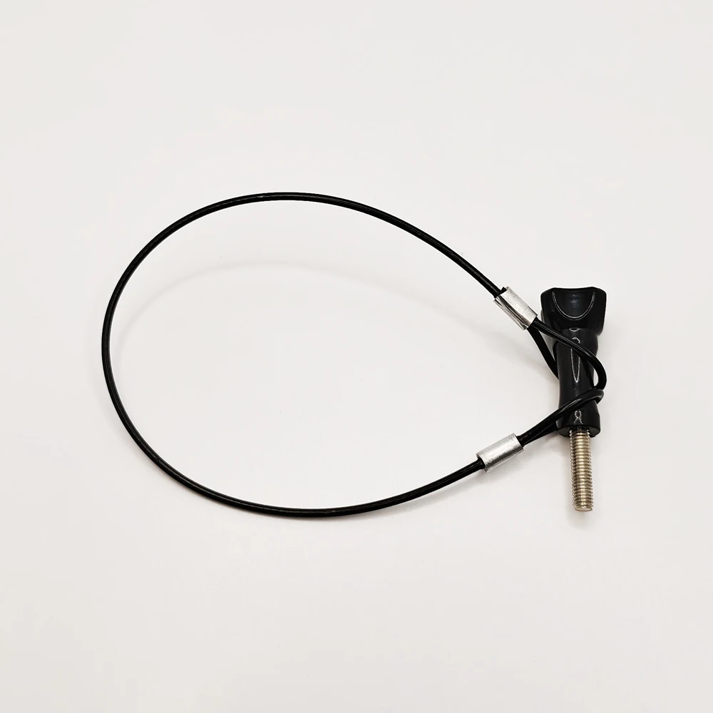 Cordón de acero inoxidable cuerda antipérdida para GoPro Hero 13 12 11 10 9 8 Insta360 X5 X4 DJI OSMO Action 5 PRO/4 accesorios de cámara