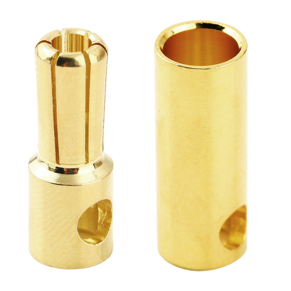 5/10 pares 2,0mm/3,0mm/3,5mm/4,0mm/5mm/5,5mm/6mm/8mm RC batería chapado en oro conector tipo bala Banana macho hembra