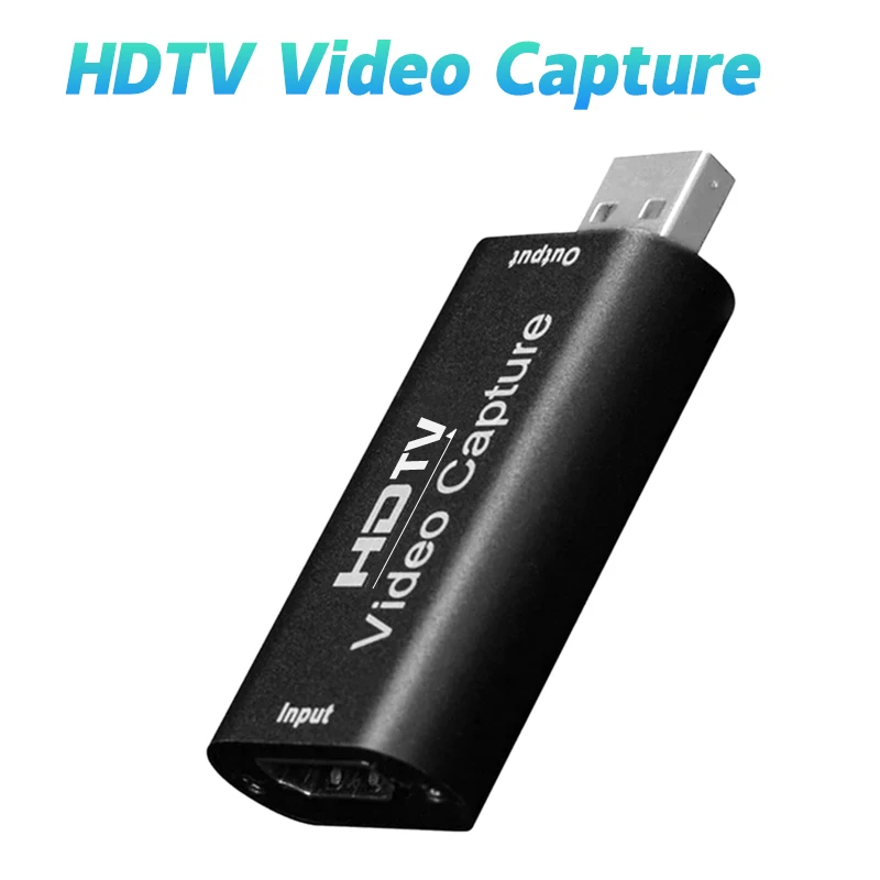 Scheda di acquisizione video HD 4K USB3.0 2.0 HDTV Video Grabber Record Box per PS4 Gioco DVD Videocamera Registrazione fotocamera Streaming live