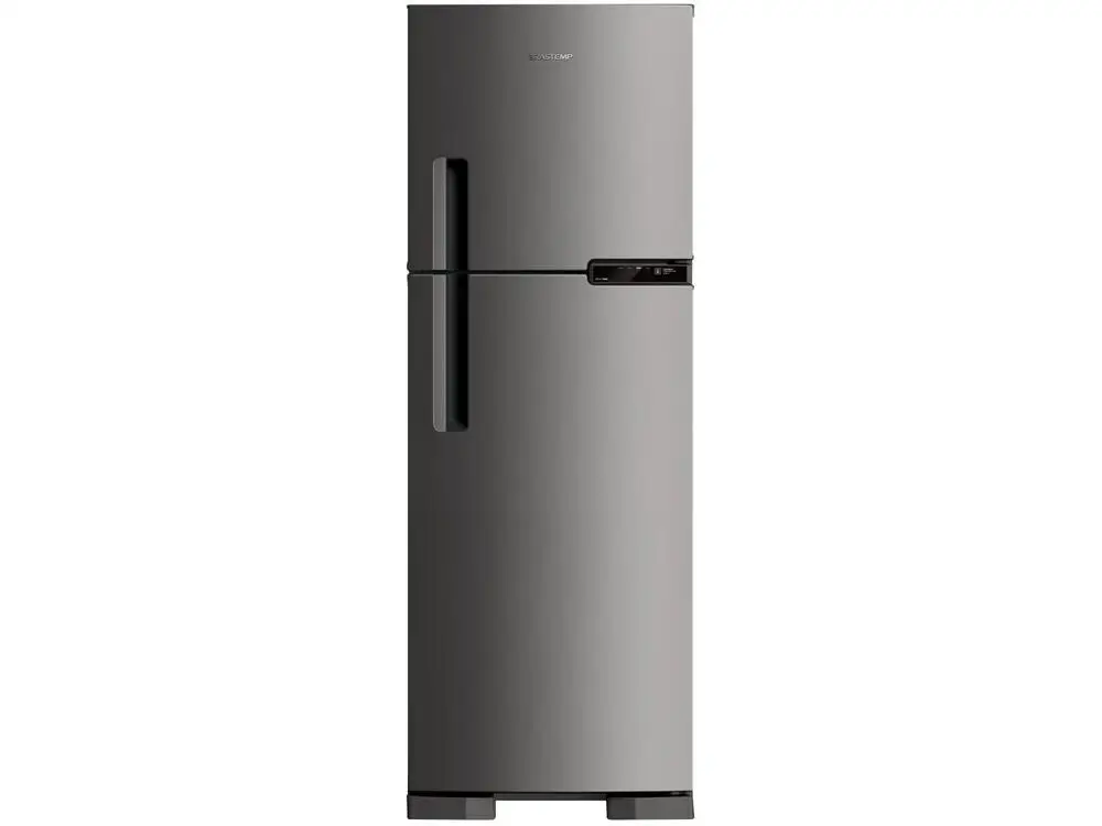 Geladeira Brastemp Frost Free Duplex 375L Inox com - 110V