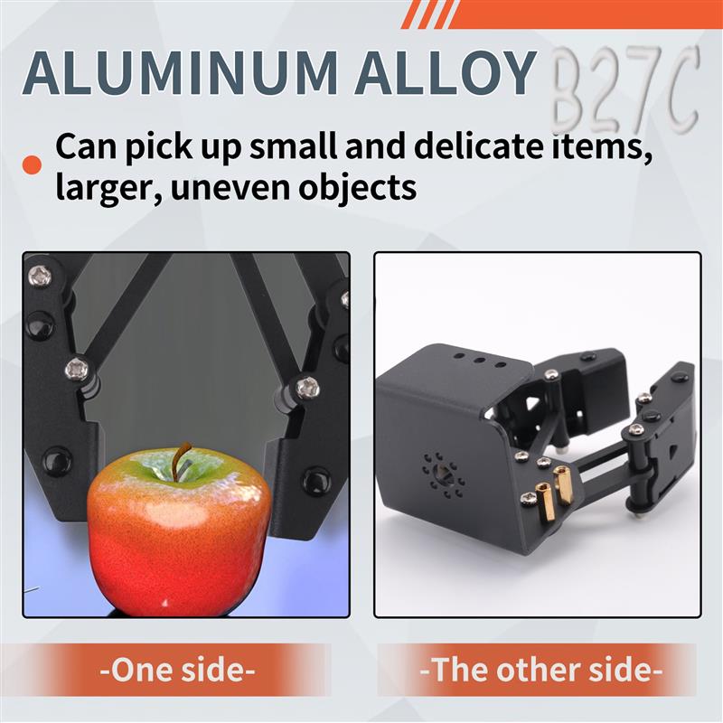 Robô aberto grande garra pinça robô manipulador para braço robô kit diy robô programável Claw-B27C