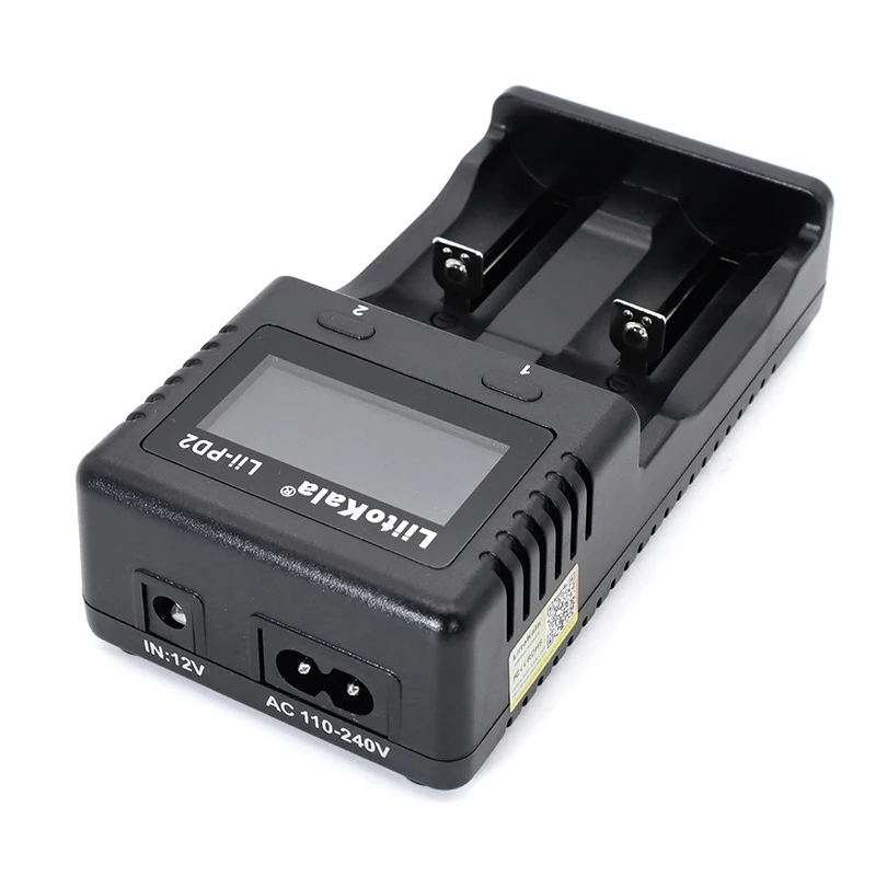Ladegeräte der LiitoKala Pro-Serie: Lii-PD2 (2-Slot) und Lii-PD4 (4-Slot mit 2000mA) – universelles Li-Ion/NiMH/IMR/LiFePO4-Ladegerät
