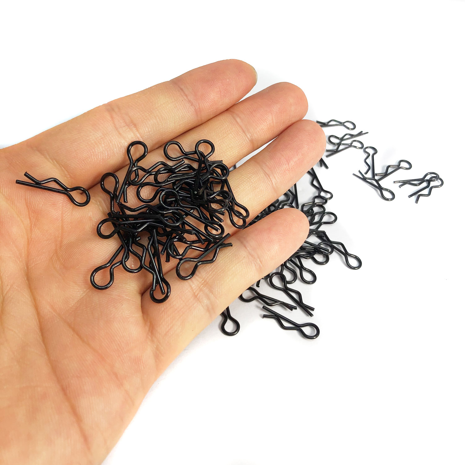 50szt 1/5 1/6 1/7 1/8 1/8 1/12 1/16 1/14 RC Cars Shell Body Clips Pins R Buckles Fixed for TRAXXAS SCX10 RC Car Parts