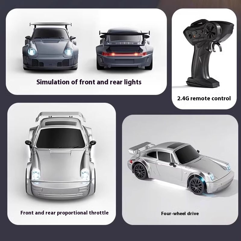 สอบถามลมเหนือ 993 Liquid Silver ครึ่งสัดส่วนคันเร่ง Rc รีโมทคอนโทรลรถ Drift รถรีโมทคอนโทรลรถความเร็วสูง