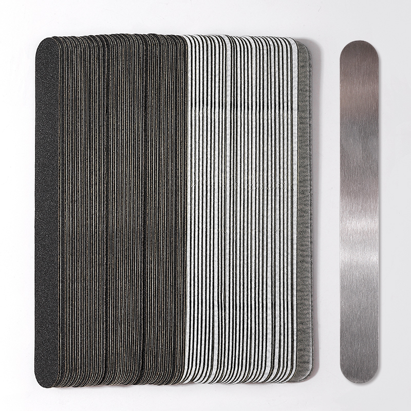 Nail File Replacement 100 to 180 Professional Limas Tools for Manicure Lime 240 Sandpaper Replaceable Gel Polishing Files Set