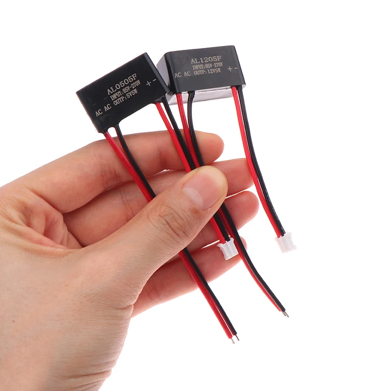 AC 220V To DC 5V/1A 12V/5W AL0505F Waterproof Epoxy Potting Light Power Supply Isolation Switch Module Driver AC To DC Converter