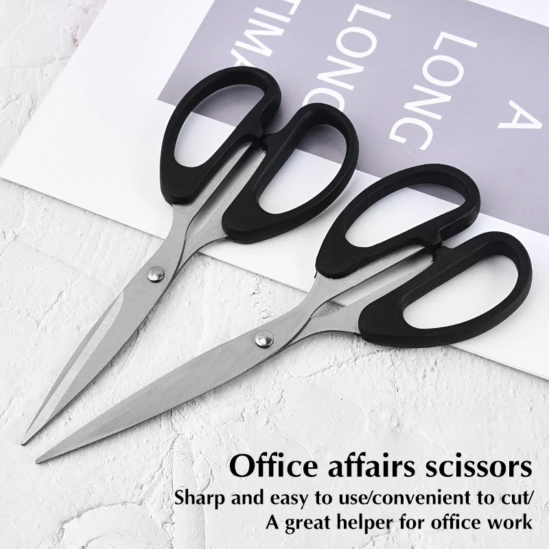 7.9" Scissors, Stainless Steel Blades, Soft Grip Handle, Suitable for Households,Offices and Schools, All Purpose