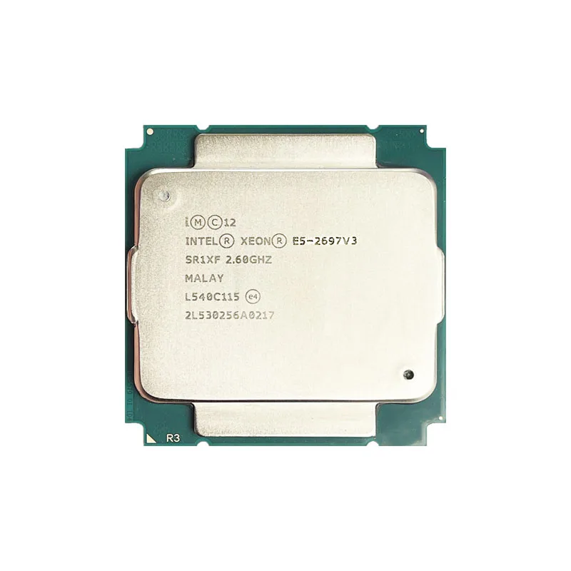Intel Xeon E5-2697V3 Used E5 2697 v3 2.6 GHz Fourteen Cores Twenty-eight Threads 35M 145W CPU LGA 2011-3