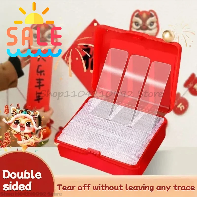Double Sided Tape Strong Double Sided Adhesive Waterproof Removable Reusable Mounting Tape for Walls Wood Tile Plastic