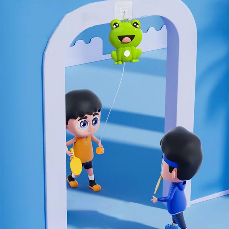 Table Tennis Trainer Table Tennis Equipment Adjustable Trainer Rapid Rebound Training Toy Ping-pong Machine For Indoor