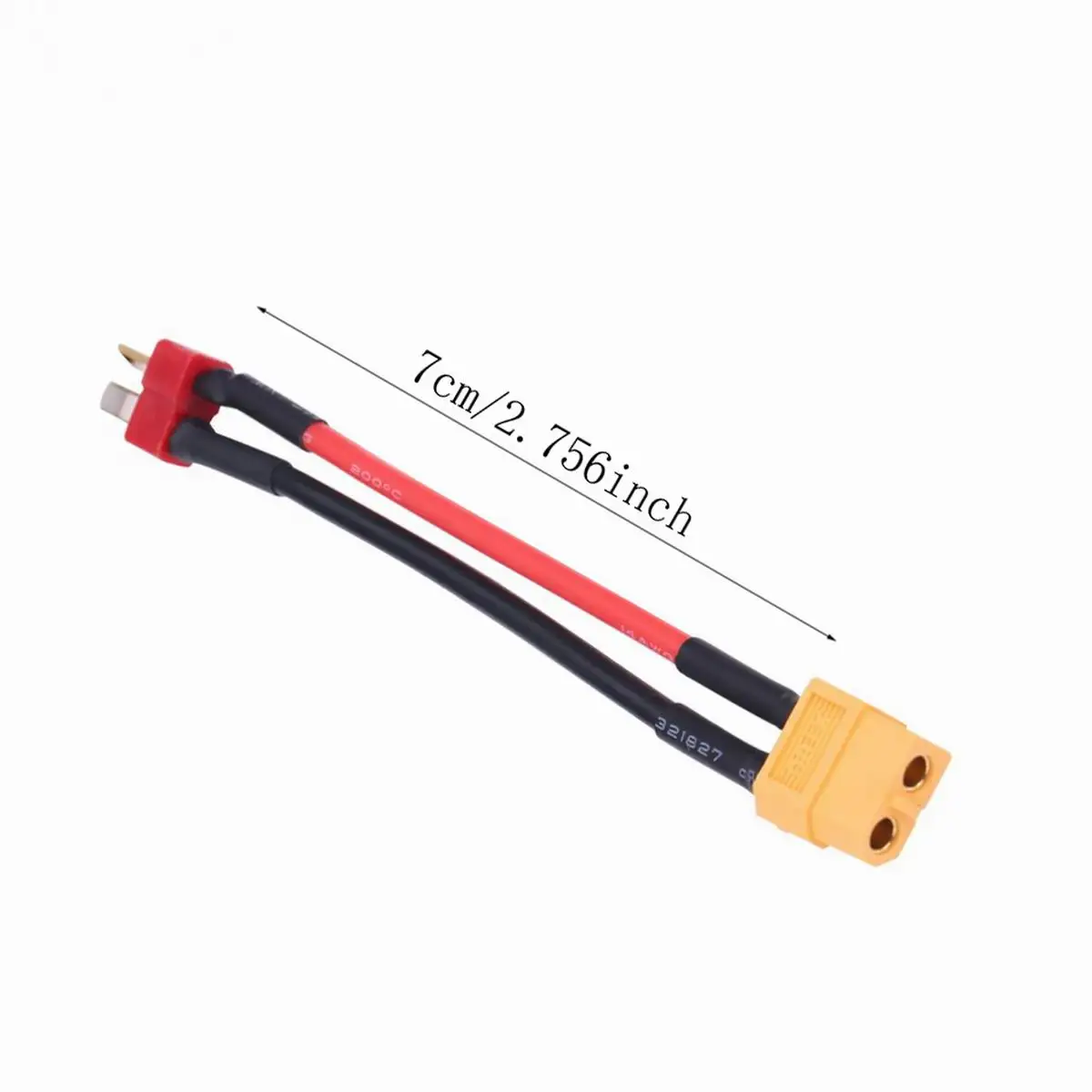 XT60 Nữ Để Trưởng Khoa T-Cắm Nam Adapter Cáp Kết Nối Cho Pin Lipo 14AWG RC Phần