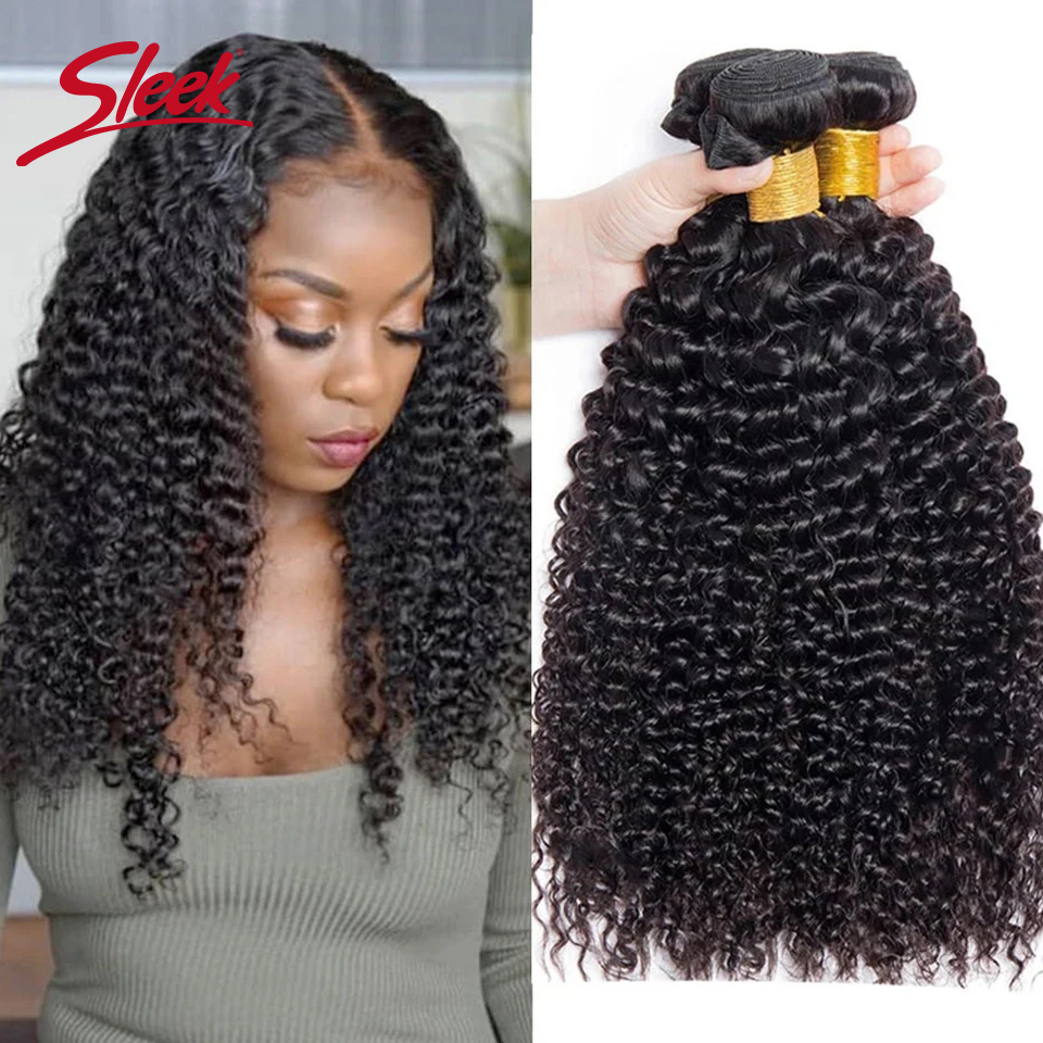 Brasileiro kinky encaracolado pacotes natureza preto extensão do cabelo humano elegante jerry curl 100% remy cabelo humano pode comprar 3 ou 4 pacotes