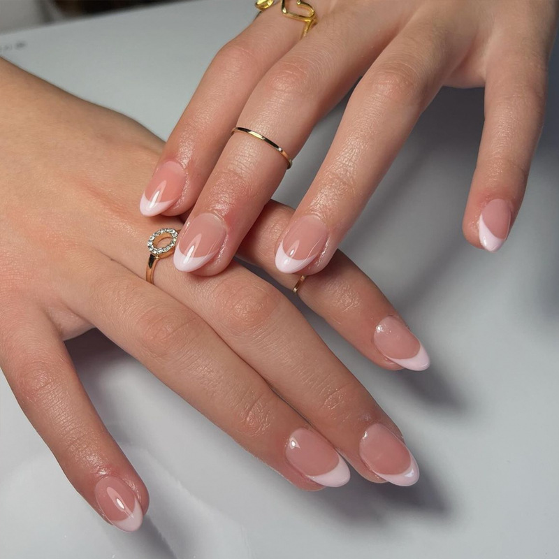 Branco francês imprensa em unhas 3d bowknot unhas falsas dicas cobertura completa wearable unhas falsas para mulheres e meninas diy manicure 24 pçs