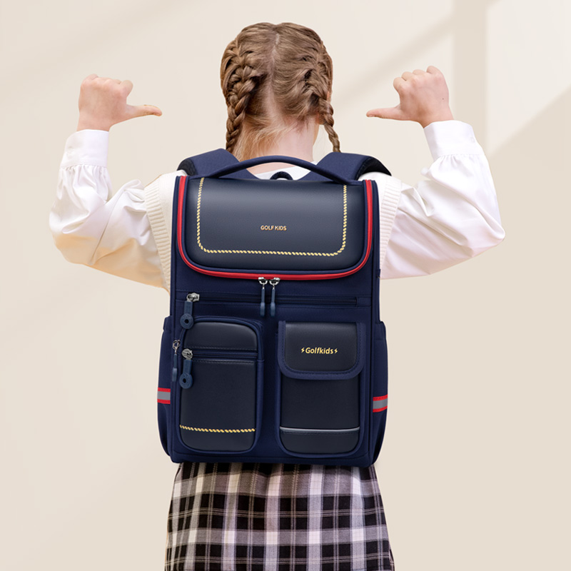 GOLF Primary Child School Backpacks Elementary Children School Backpack Schoolbag Kids Boy Girls Back Pack Bag 3 5th Grade 1 2 6